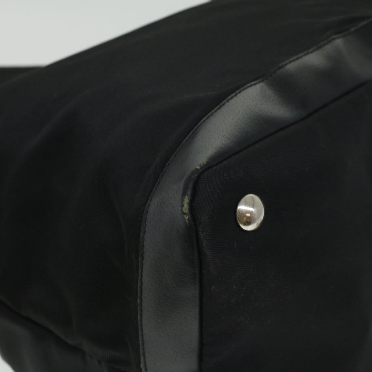 GUCCI Shoulder Bag Canvas Black ar8657