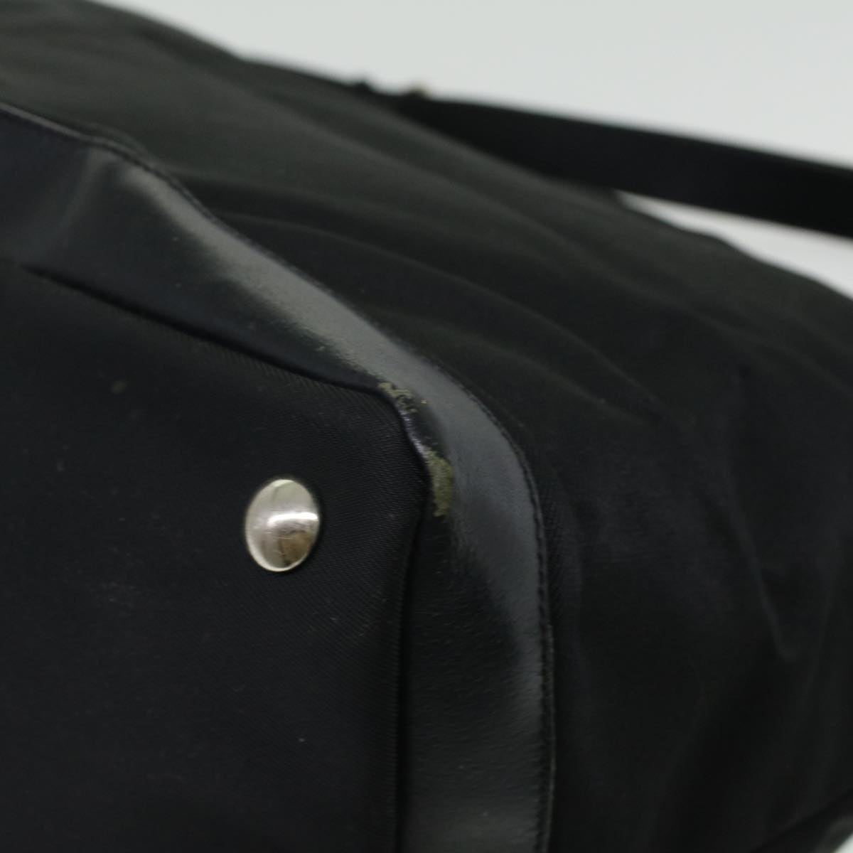 GUCCI Shoulder Bag Canvas Black ar8657
