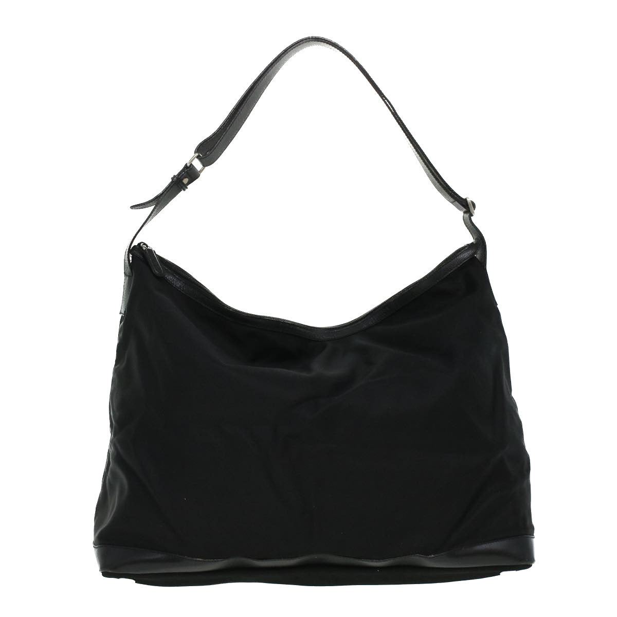 GUCCI Shoulder Bag Canvas Black ar8657
