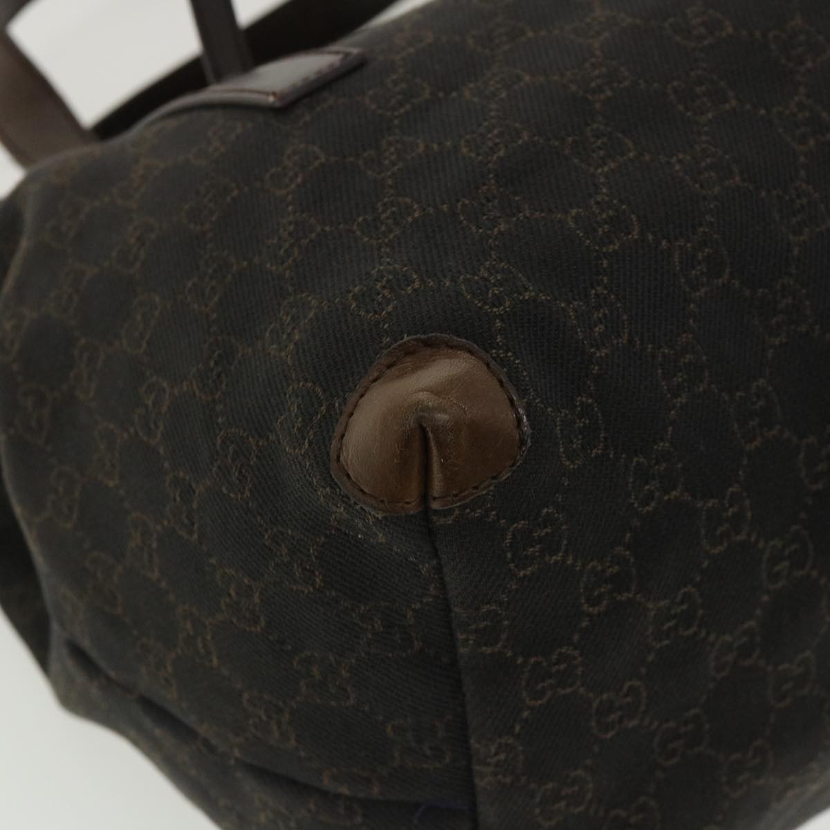 GUCCI GG Canvas Tote Bag Brown 30501/203419 ar8789