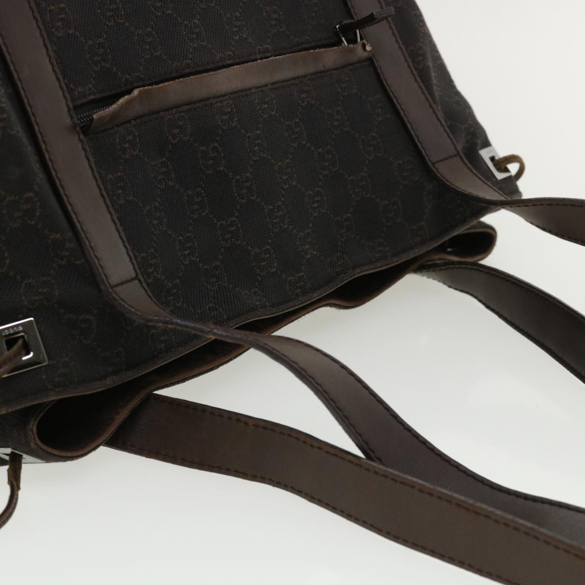 GUCCI GG Canvas Tote Bag Brown 30501/203419 ar8789