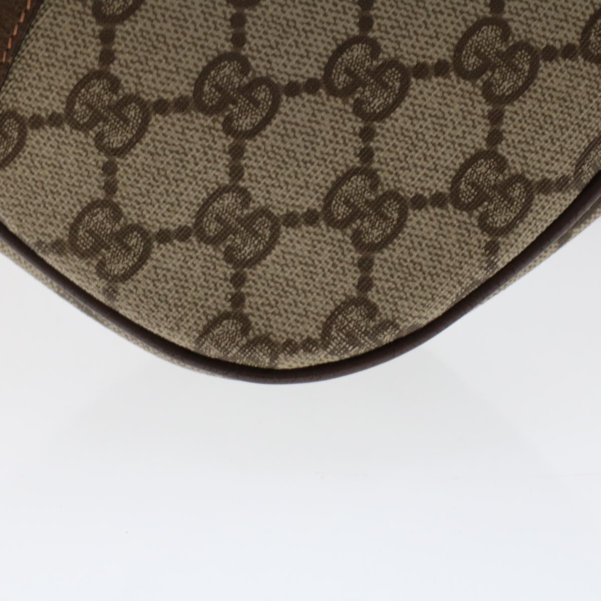 GUCCI GG Canvas Web Sherry Line Shoulder Bag Beige 0011936177 ar9950