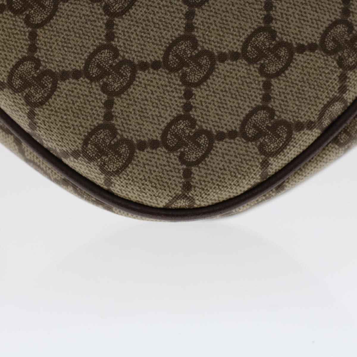 GUCCI GG Canvas Web Sherry Line Shoulder Bag Beige 0011936177 ar9950