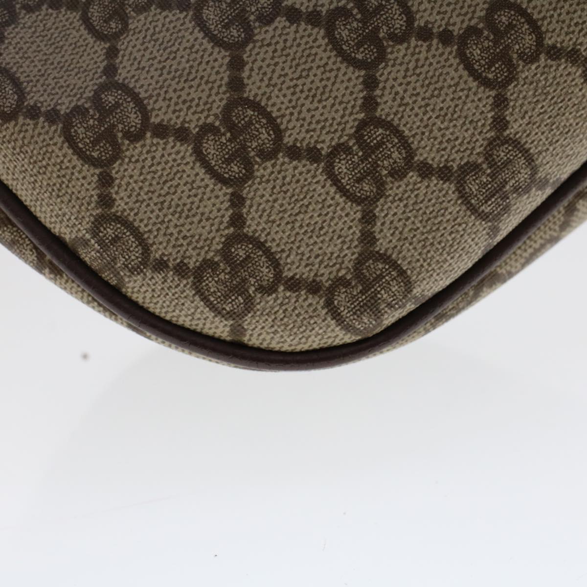GUCCI GG Canvas Web Sherry Line Shoulder Bag Beige 0011936177 ar9950