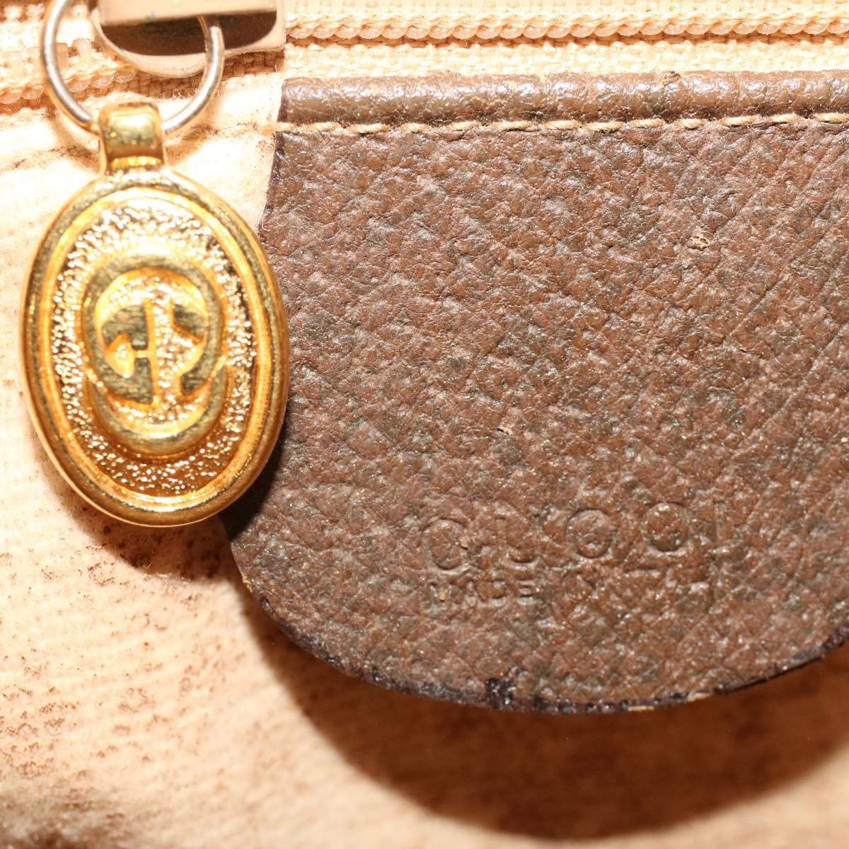 GUCCI GG Canvas Web Sherry Line Shoulder Bag Beige 0011936177 ar9950