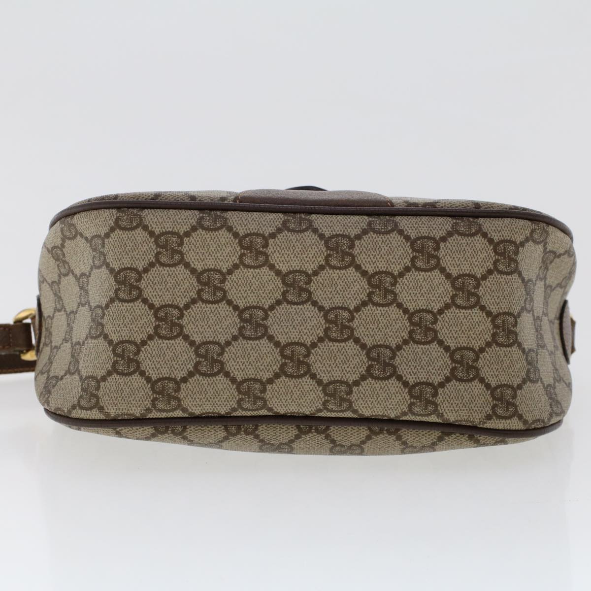 GUCCI GG Canvas Web Sherry Line Shoulder Bag Beige 0011936177 ar9950