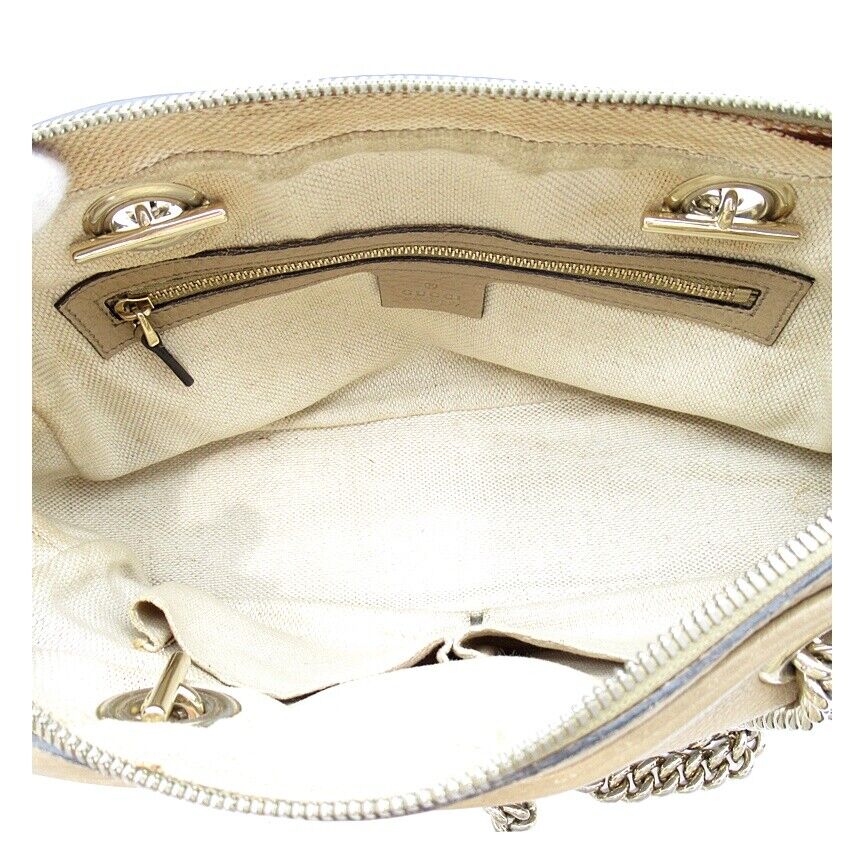 Gucci Soho Chaintote Bag Leather