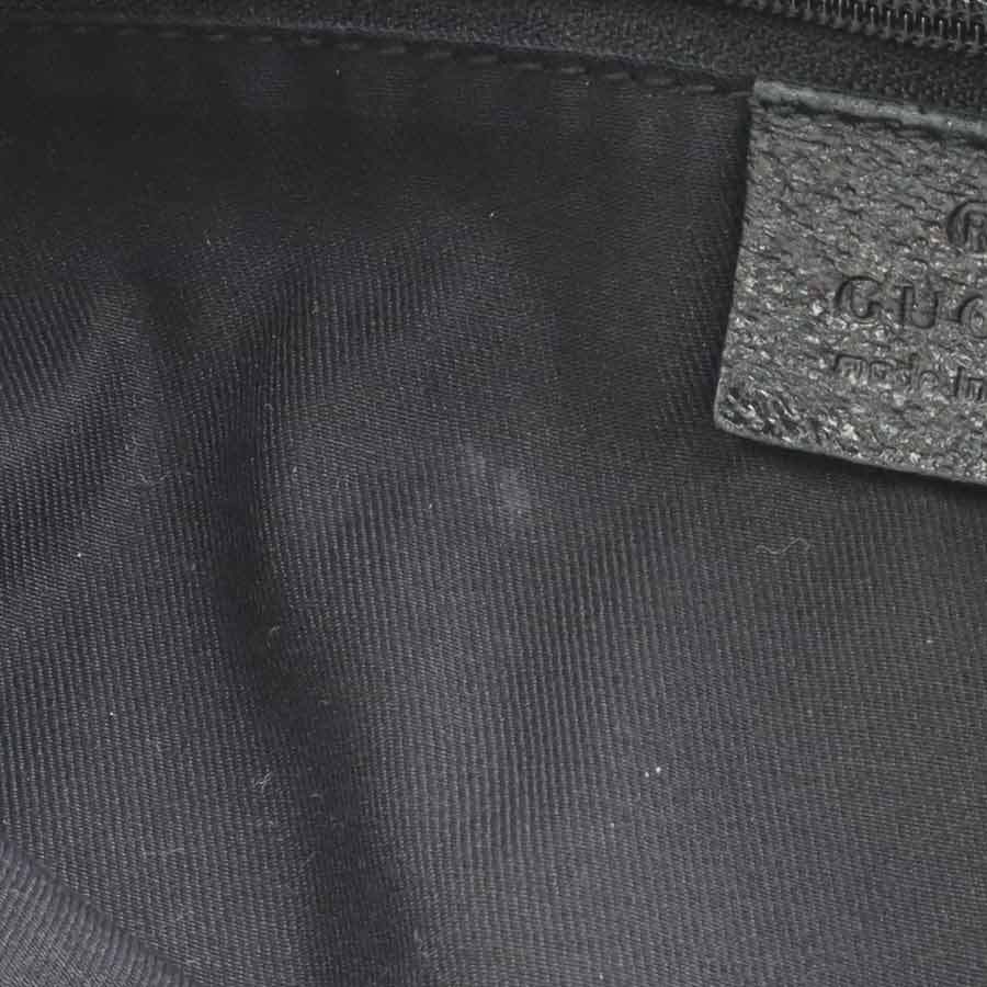 Gucci Gg Canvas Shoulder Bag Black