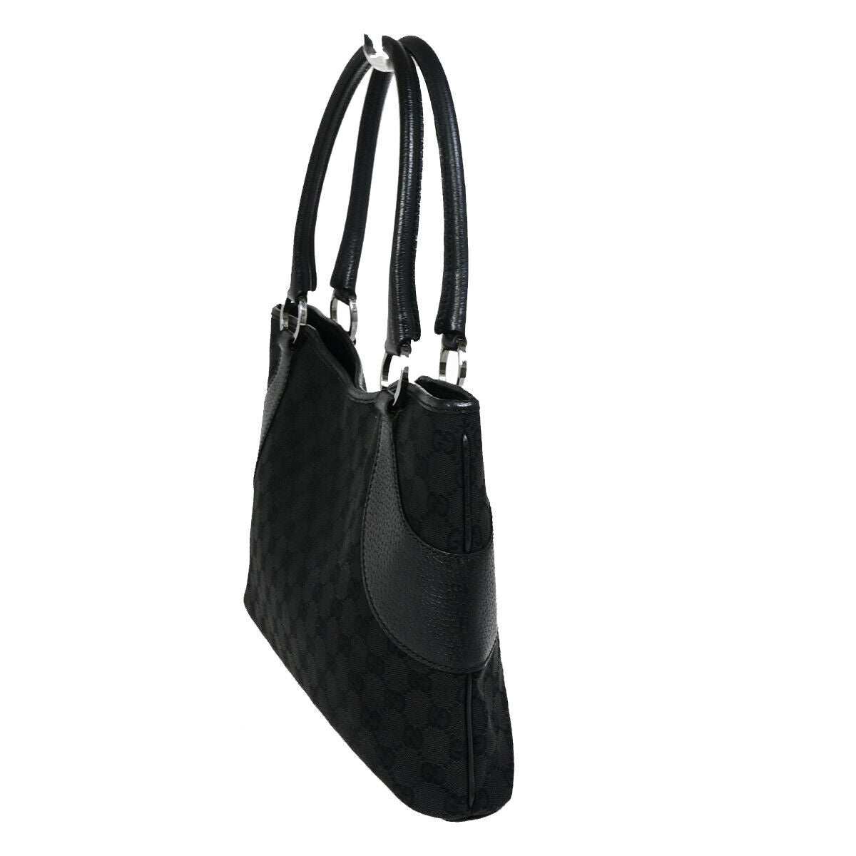 Gucci Logo Gg Pattern Shoulder Tote Bag