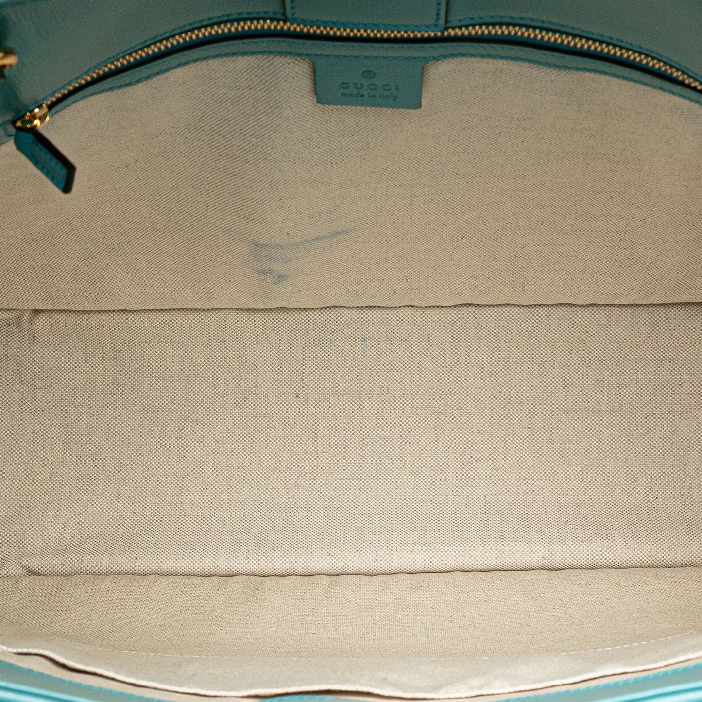 Gucci Horsebit Tote Blue Denim