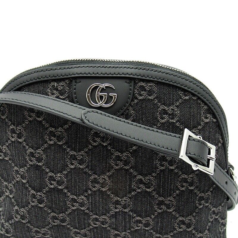 Gucci Shoulder Bag Gg Denim/Leather