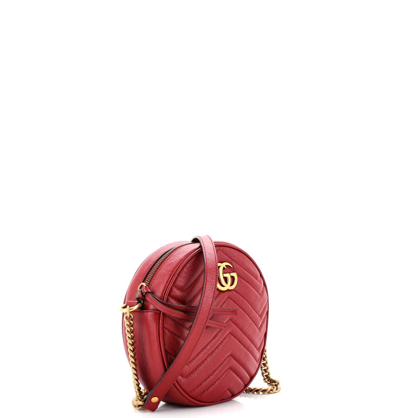 Gucci Gg Marmont Round Shoulder Bag