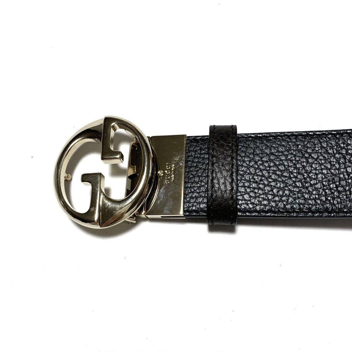 Gucci - Black Gold Leather Hardware