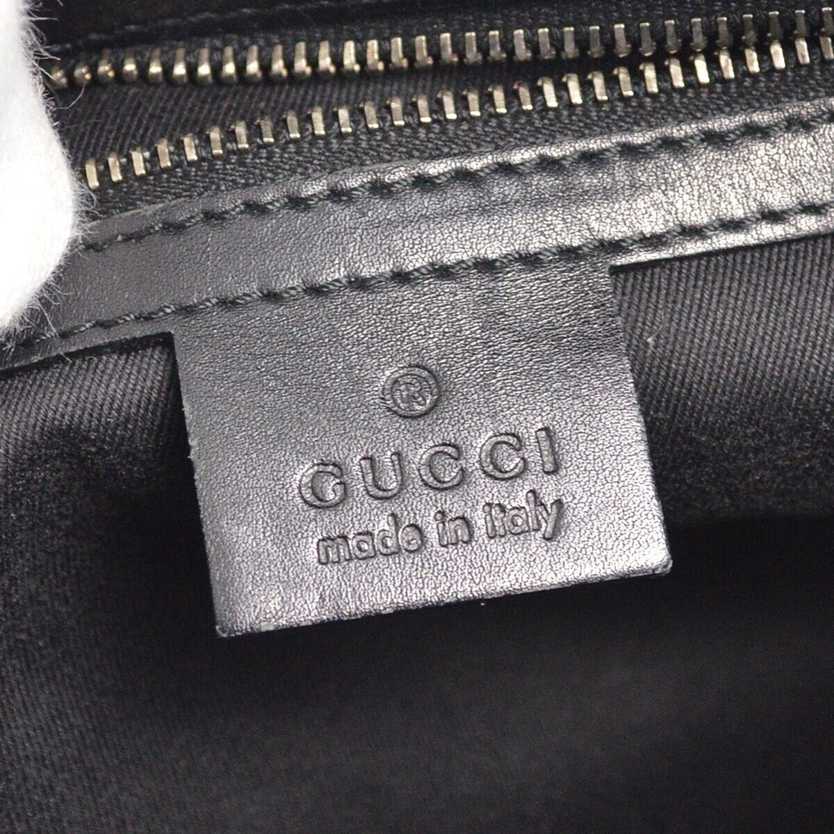 Gucci Black Gg Tote Handbag