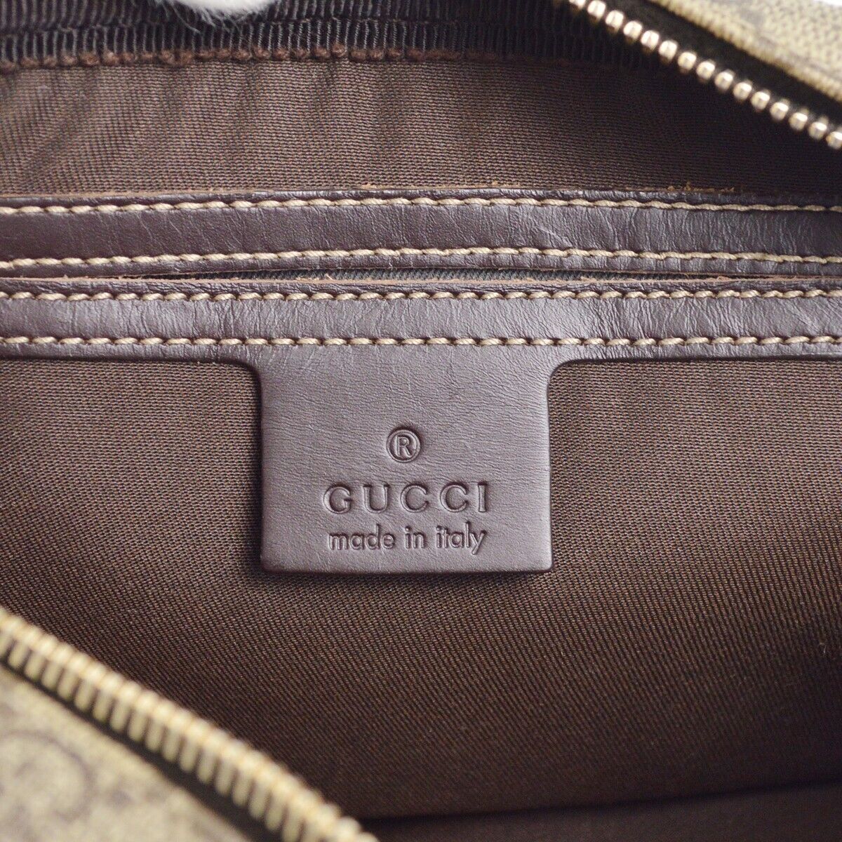 Gucci Brown Gg Crossbody Bag