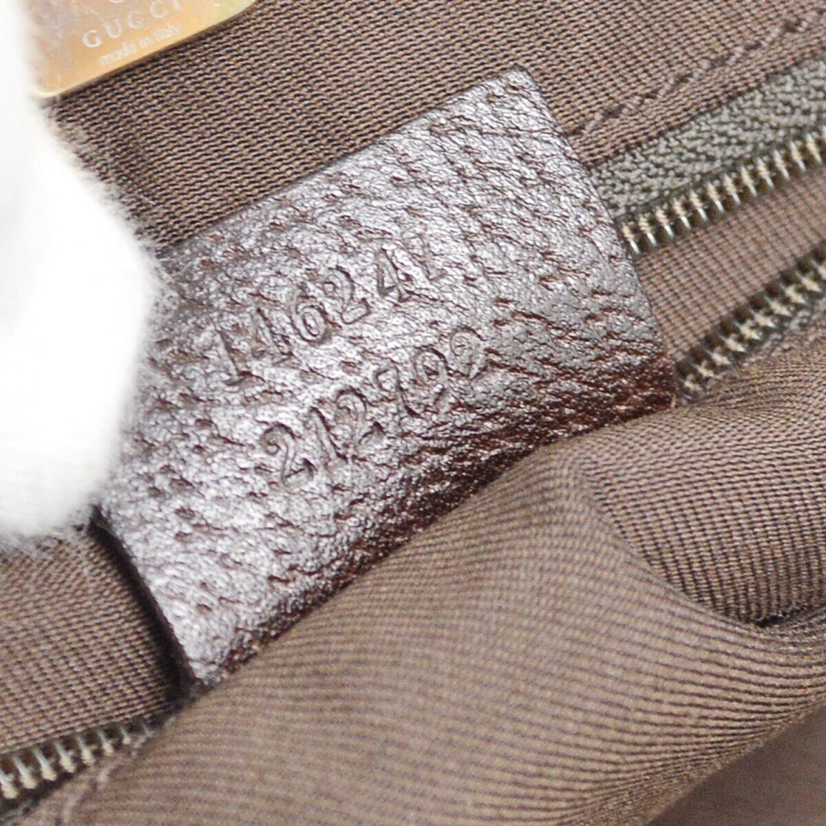 Gucci Beige Brown Gg Tote Handbag