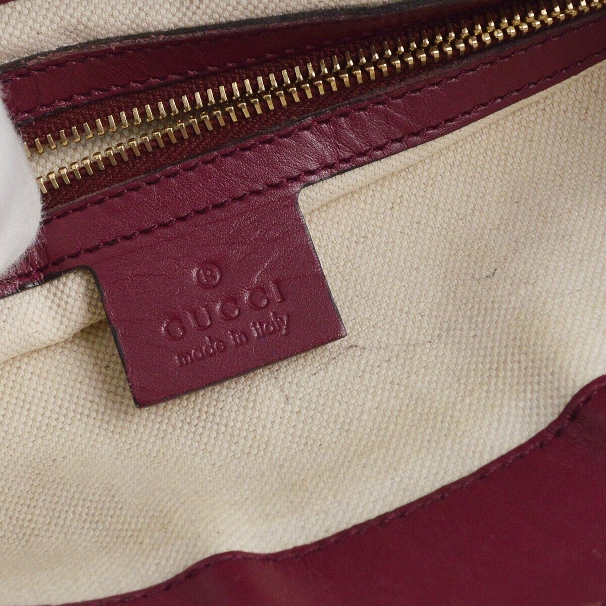Gucci Beige Bordeaux Gg Crossbody Bag