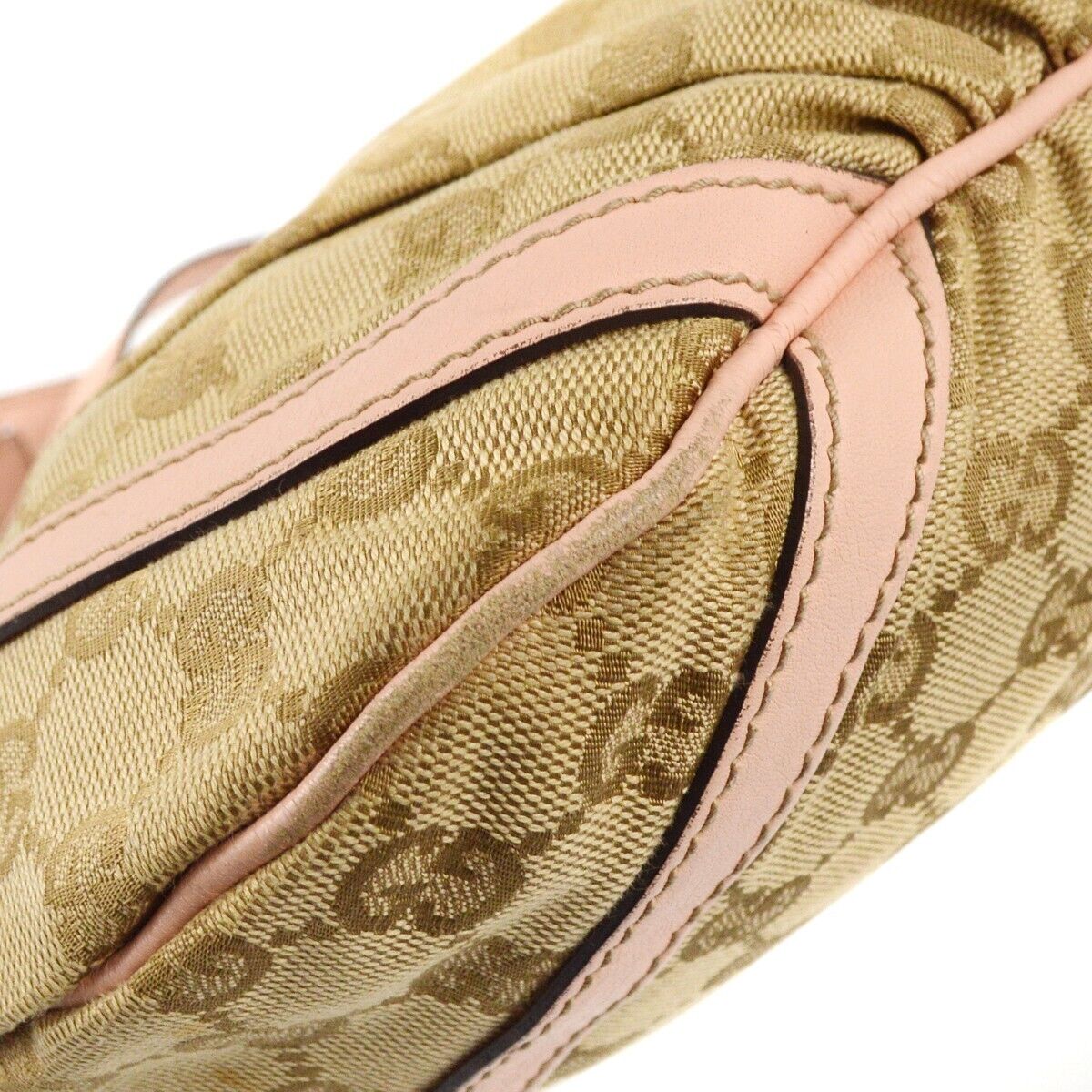 Gucci Beige Pink Gg Crossbody Bag