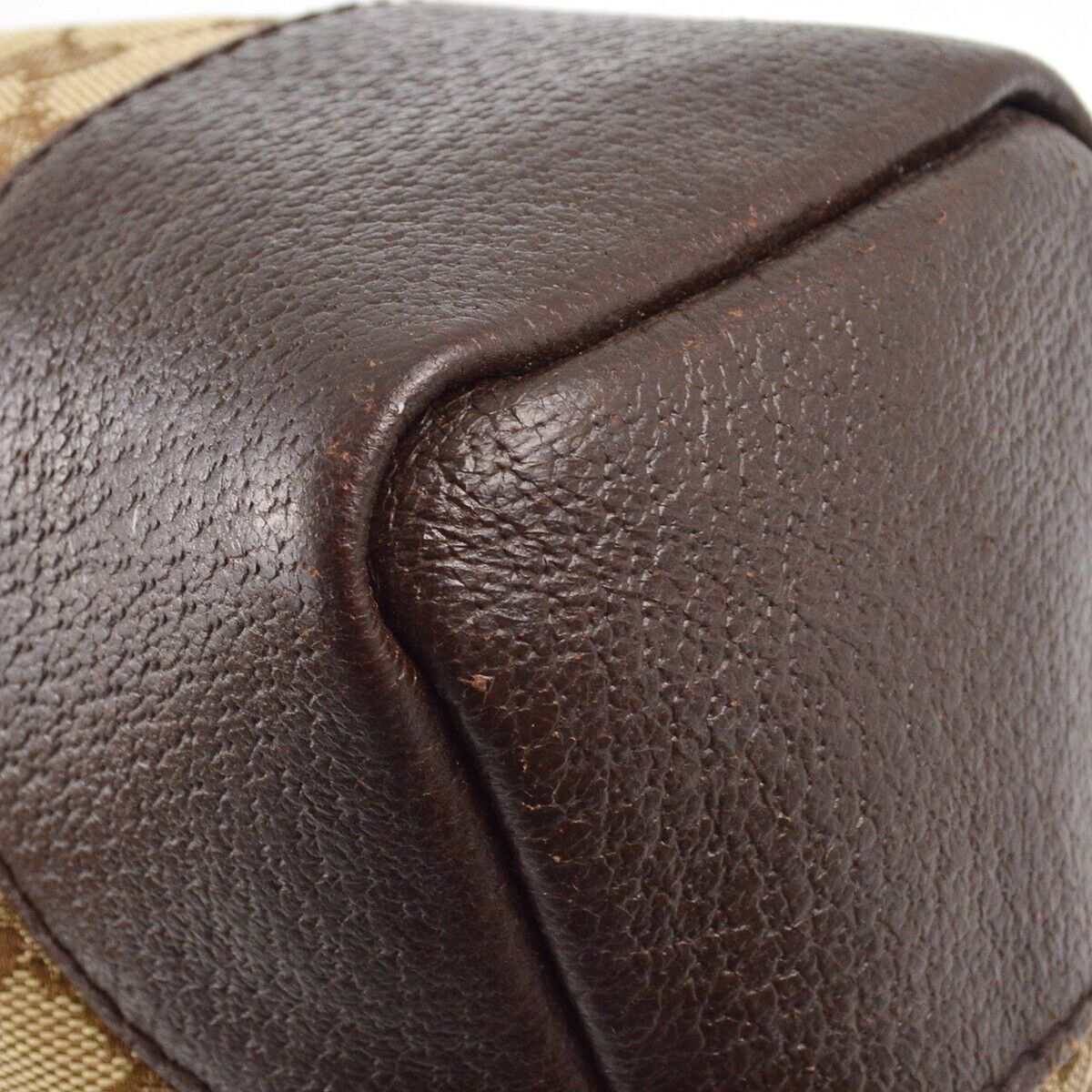 Gucci Beige Brown Gg Crossbody Bag