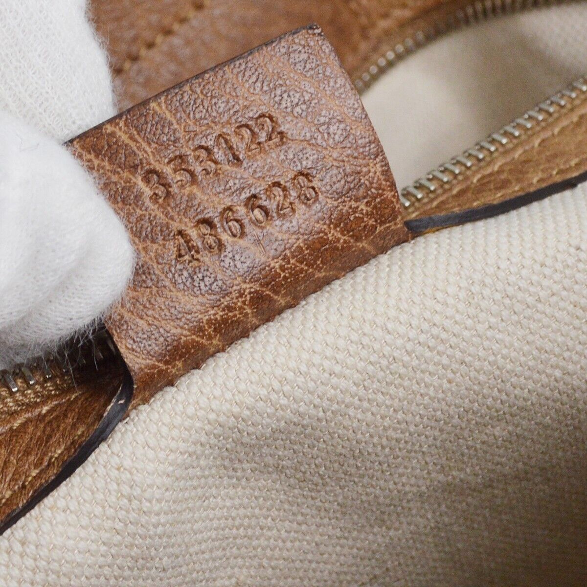 Gucci Beige Brown Gg Tote Handbag