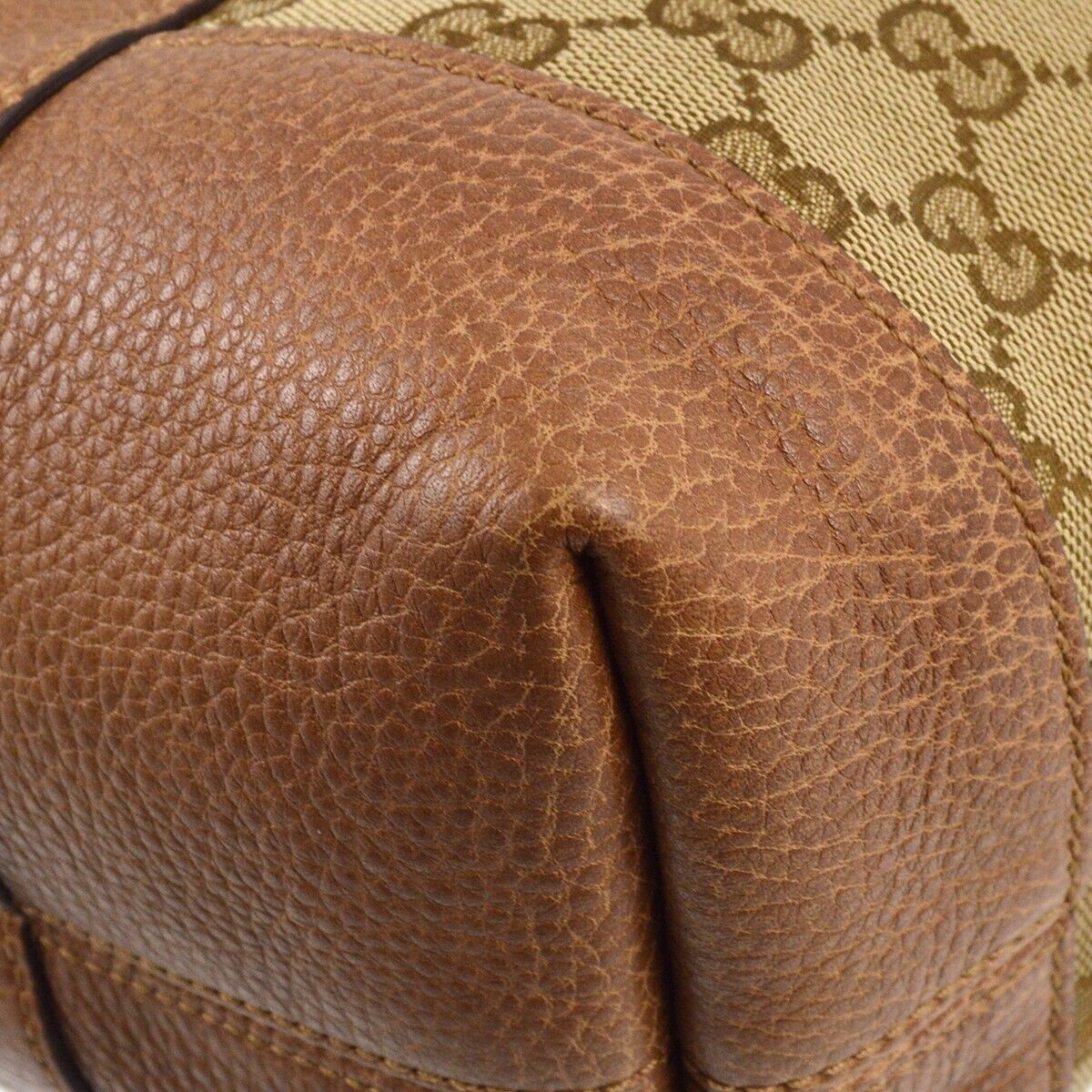 Gucci Beige Brown Gg Tote Handbag