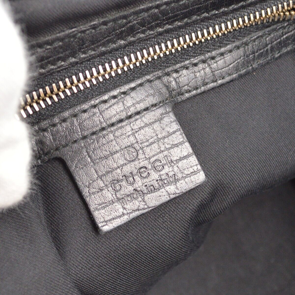 Gucci Black Gg Tote Handbag