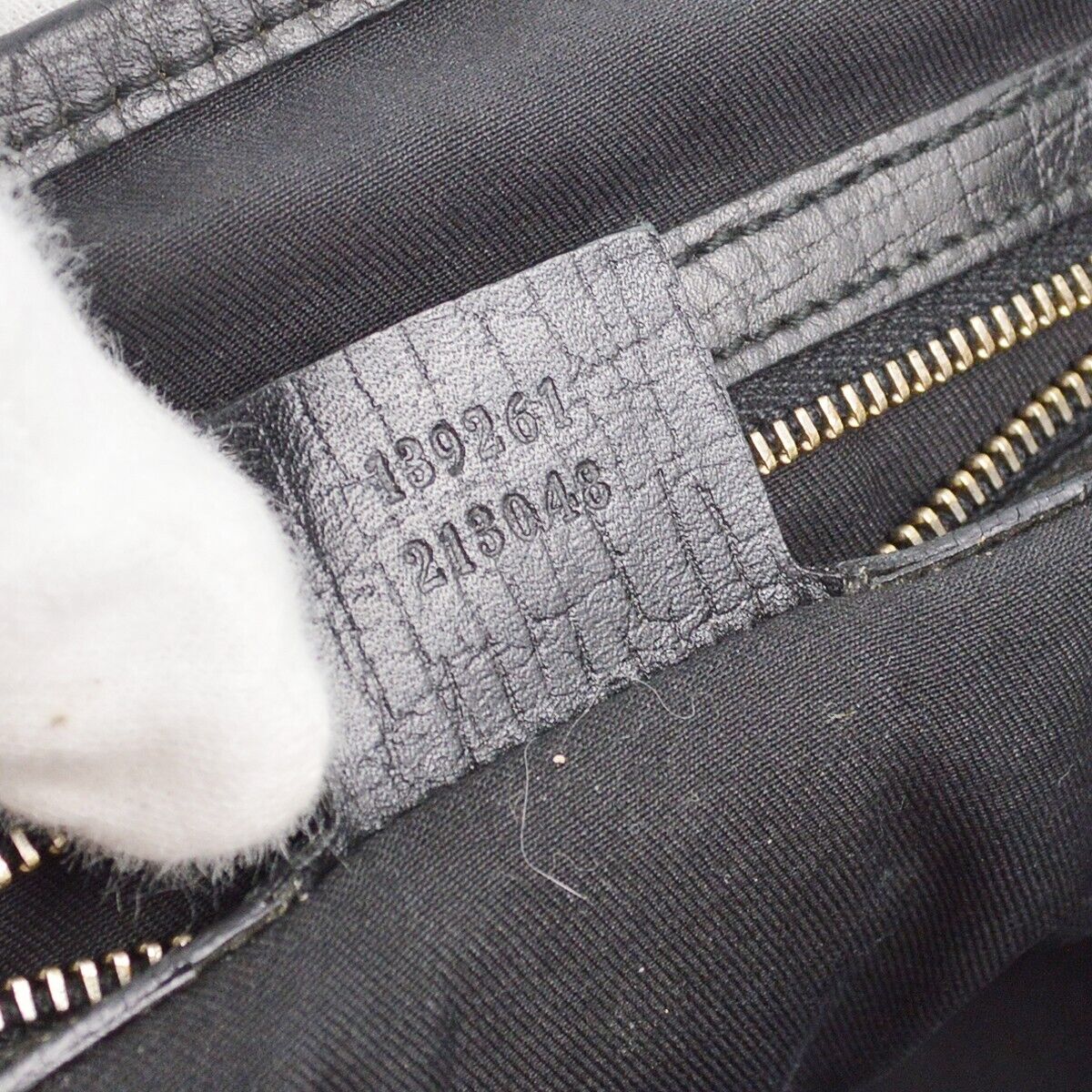 Gucci Black Gg Tote Handbag