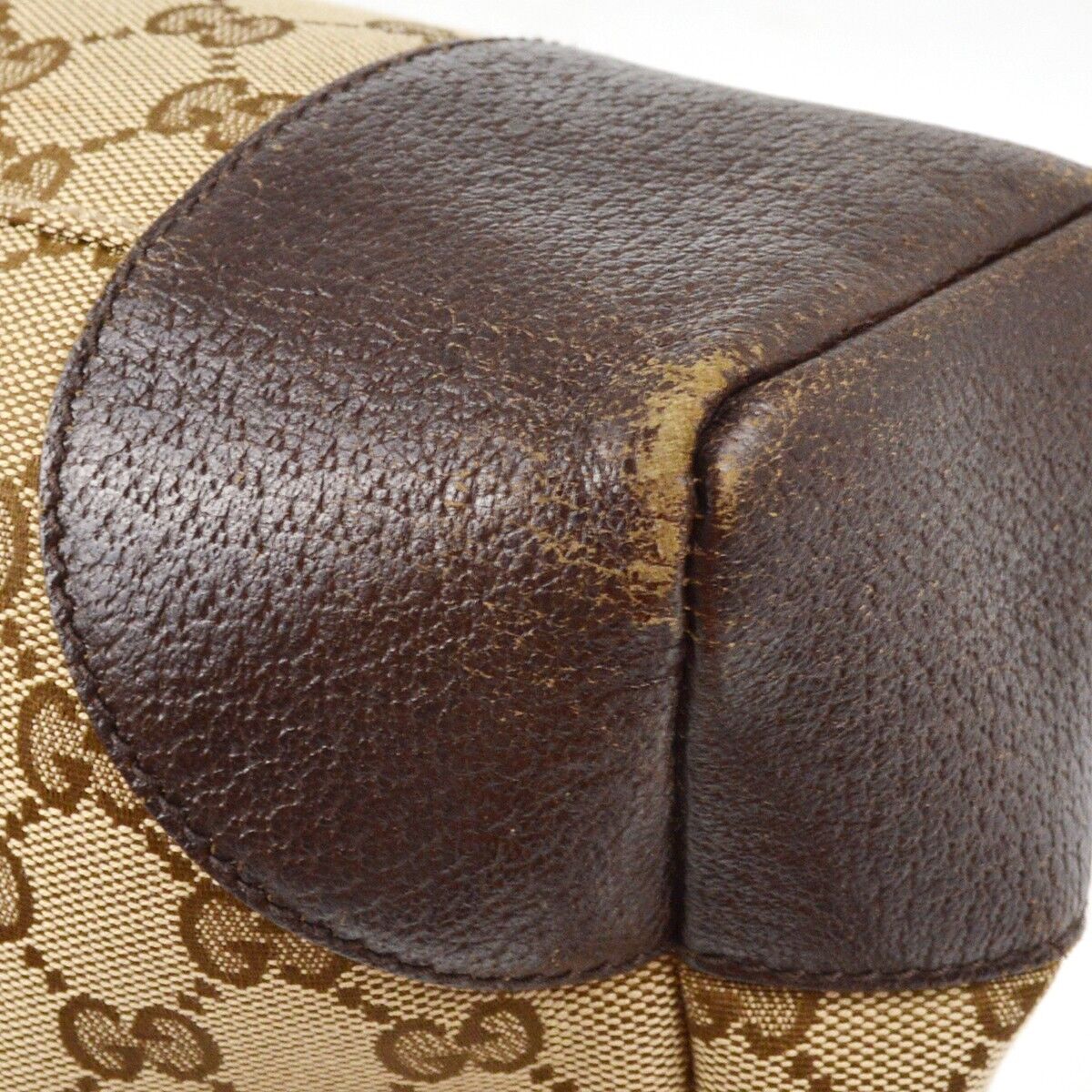 Gucci Beige Brown Gg Shoulder Bag