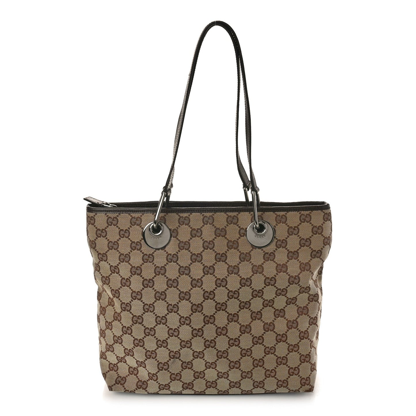 Gucci Eclipse Tote Brown