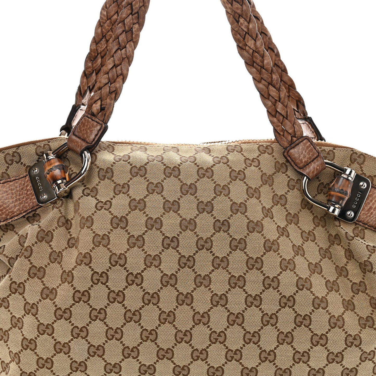 Gucci Large Bamboo Bar Tassel Shoulder