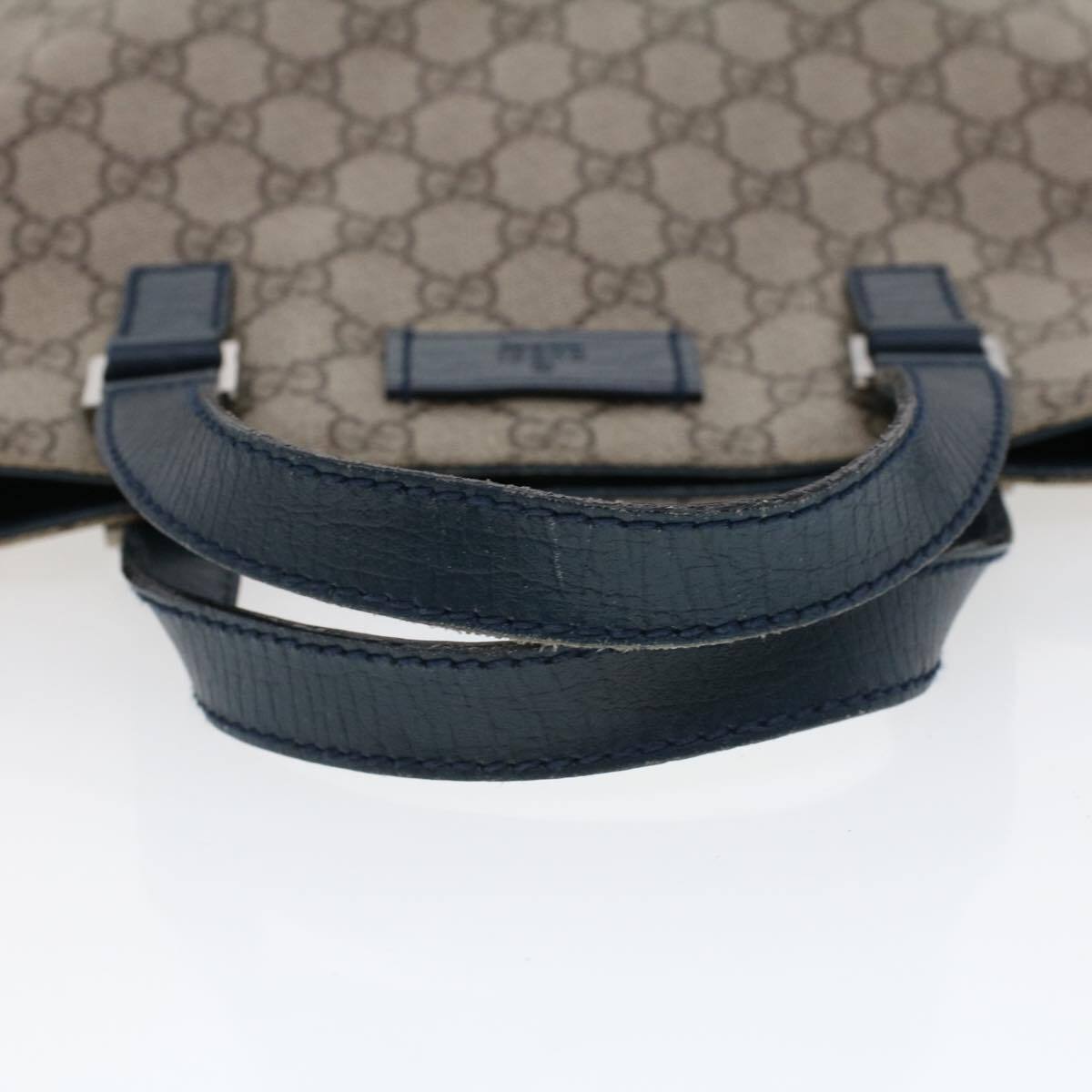 Gucci Gg Canvas Tote Bag Pvc Leather