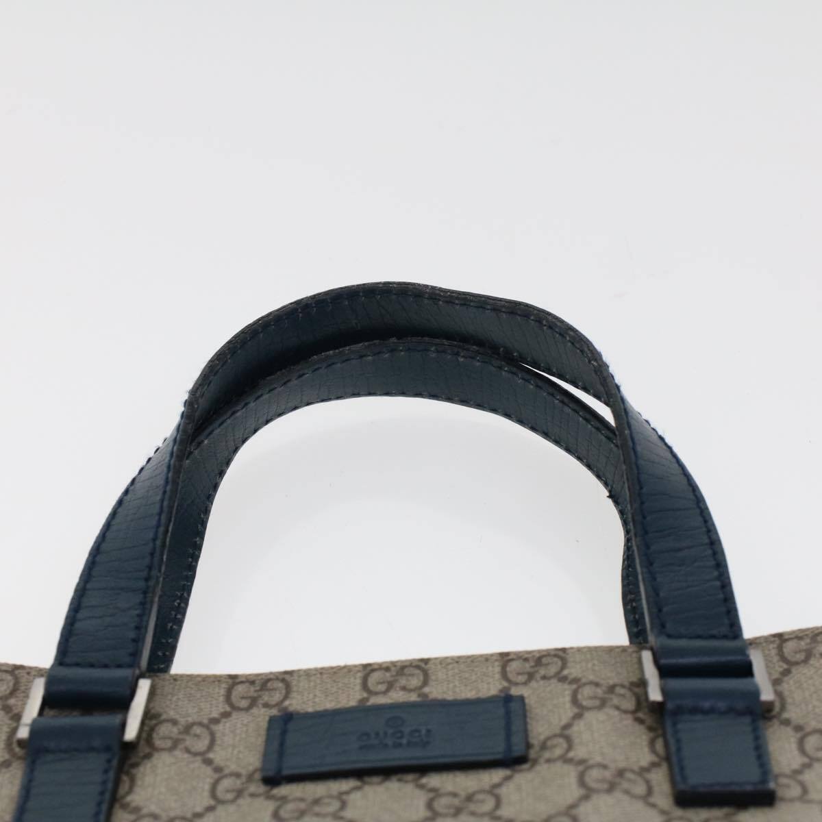 Gucci Gg Canvas Tote Bag Pvc Leather