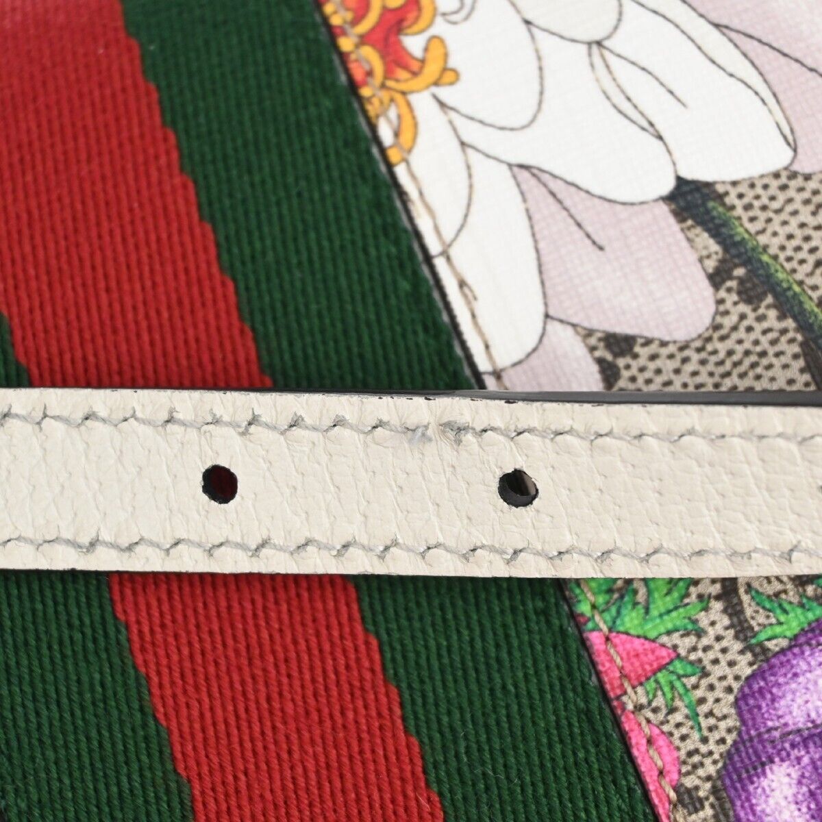 Gucci Gg Pattern Ophidia Flora Shoulder