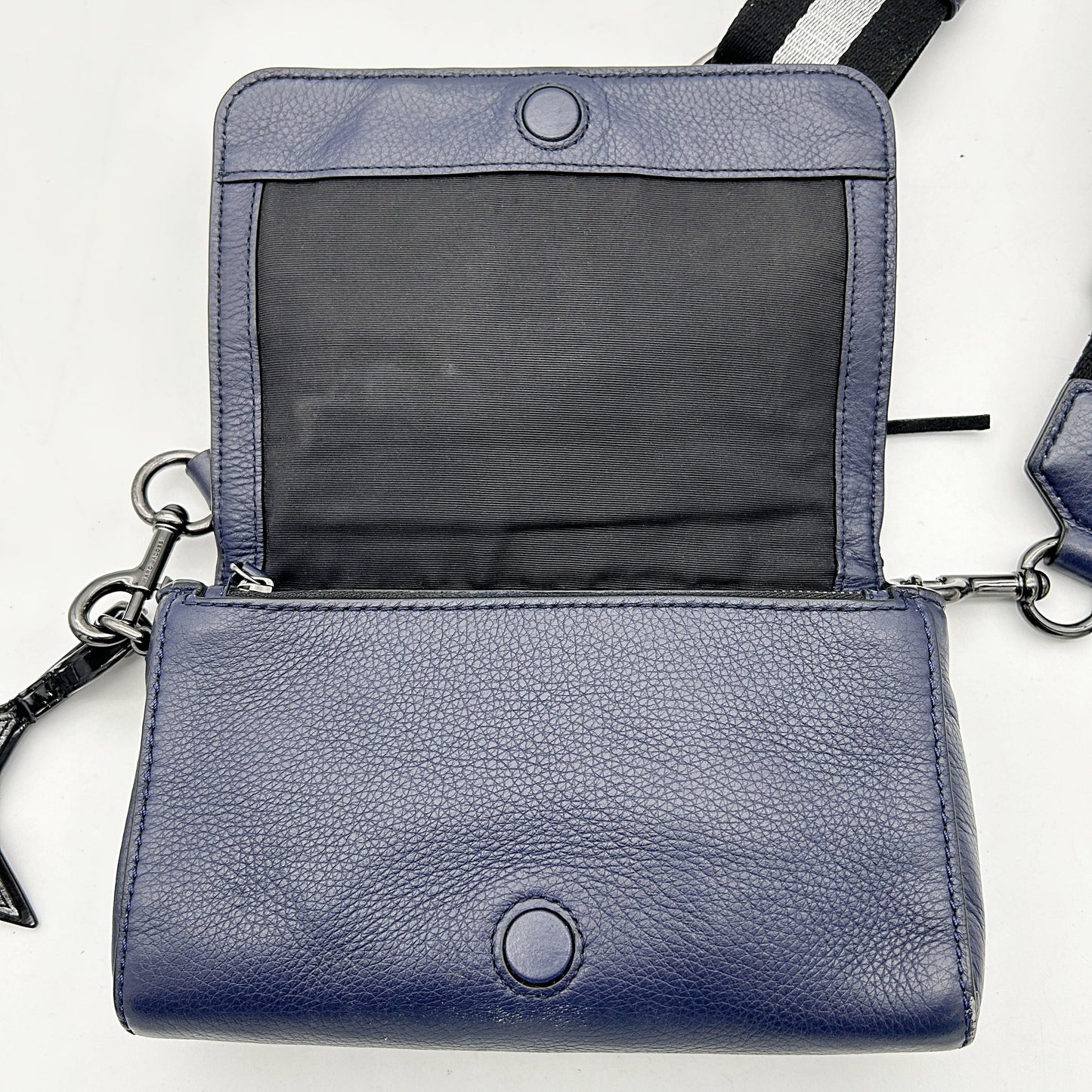 Marc Jacobs Star Embellished Leather Crossbody Bag - Blue Crossbody Bags, Handbags LA17026