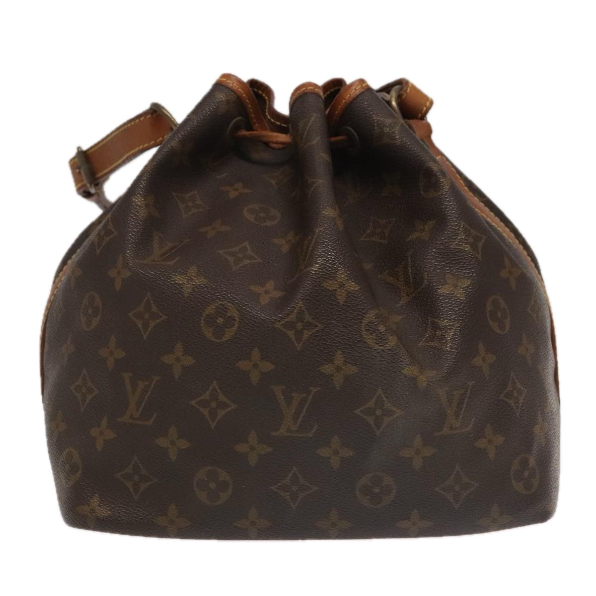 Louis Vuitton Petit Noé Canvas Shoulder Bag
