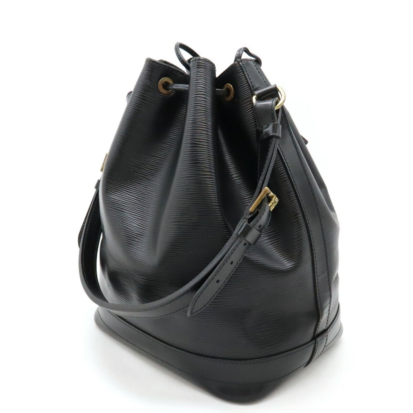 Louis Vuitton Noir Epi Leather Shoulder Bag