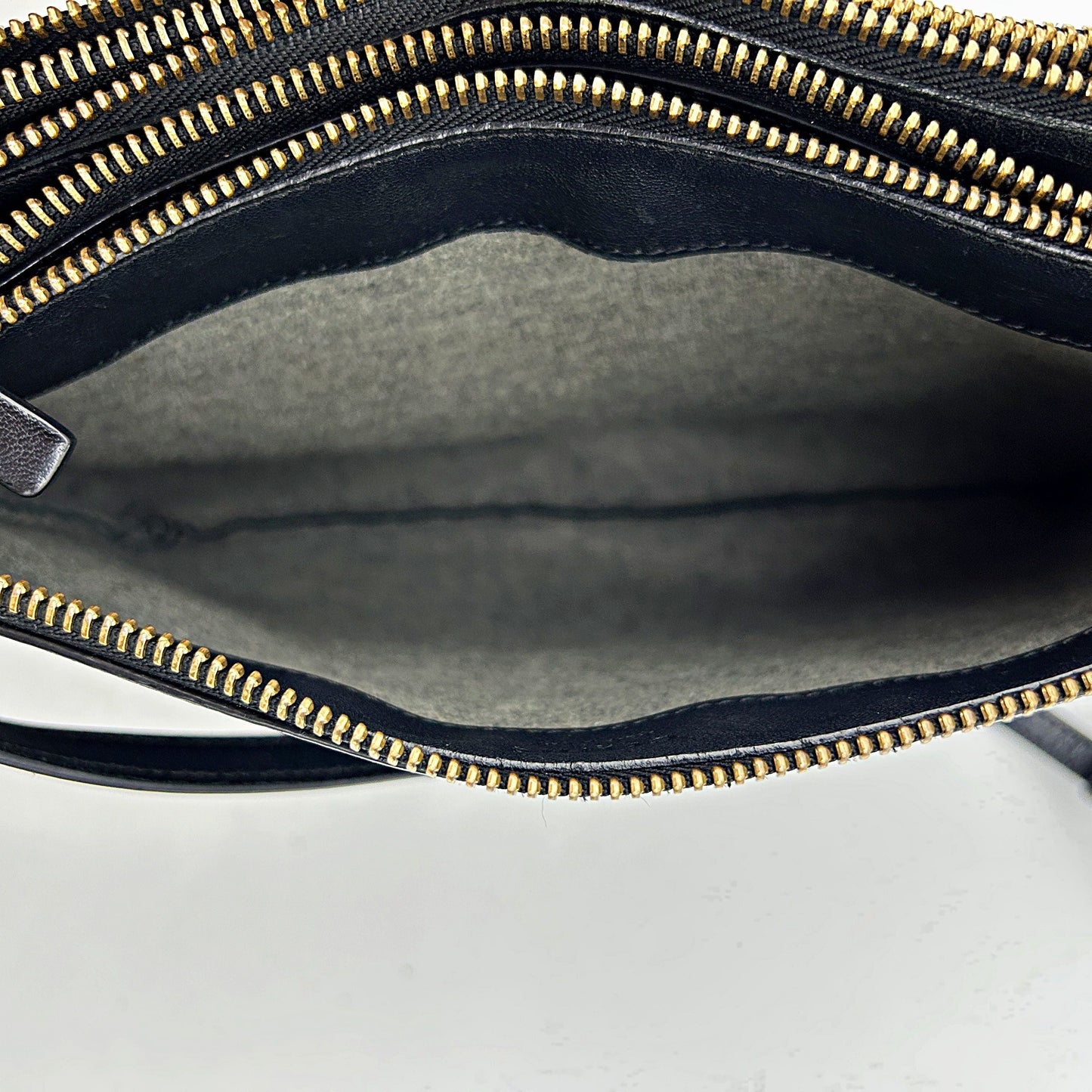 Celine Leather Trio Small - Black Crossbody Bags, Handbags LA23554