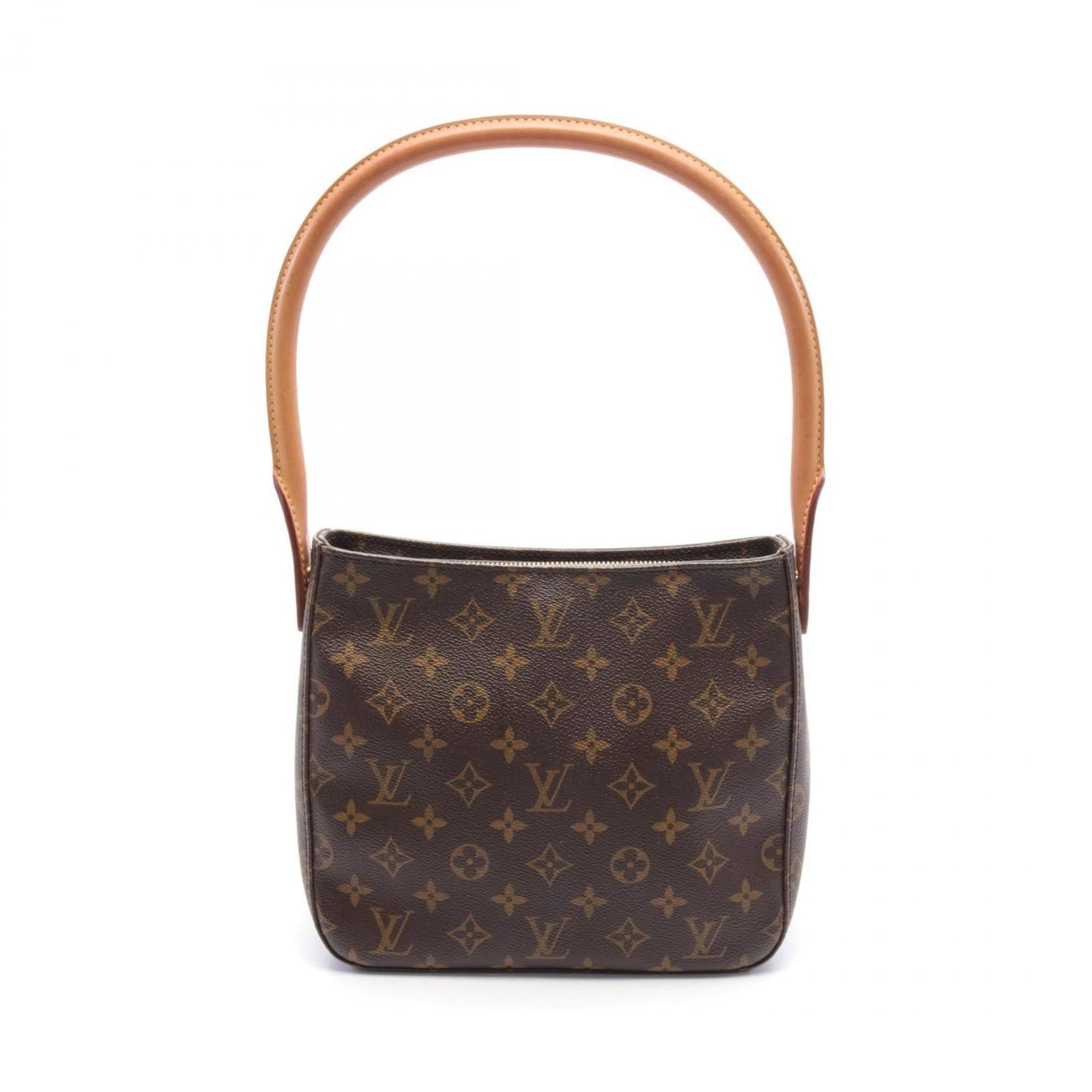 Louis Vuitton Coated Canvas Leather Shoulder Bag