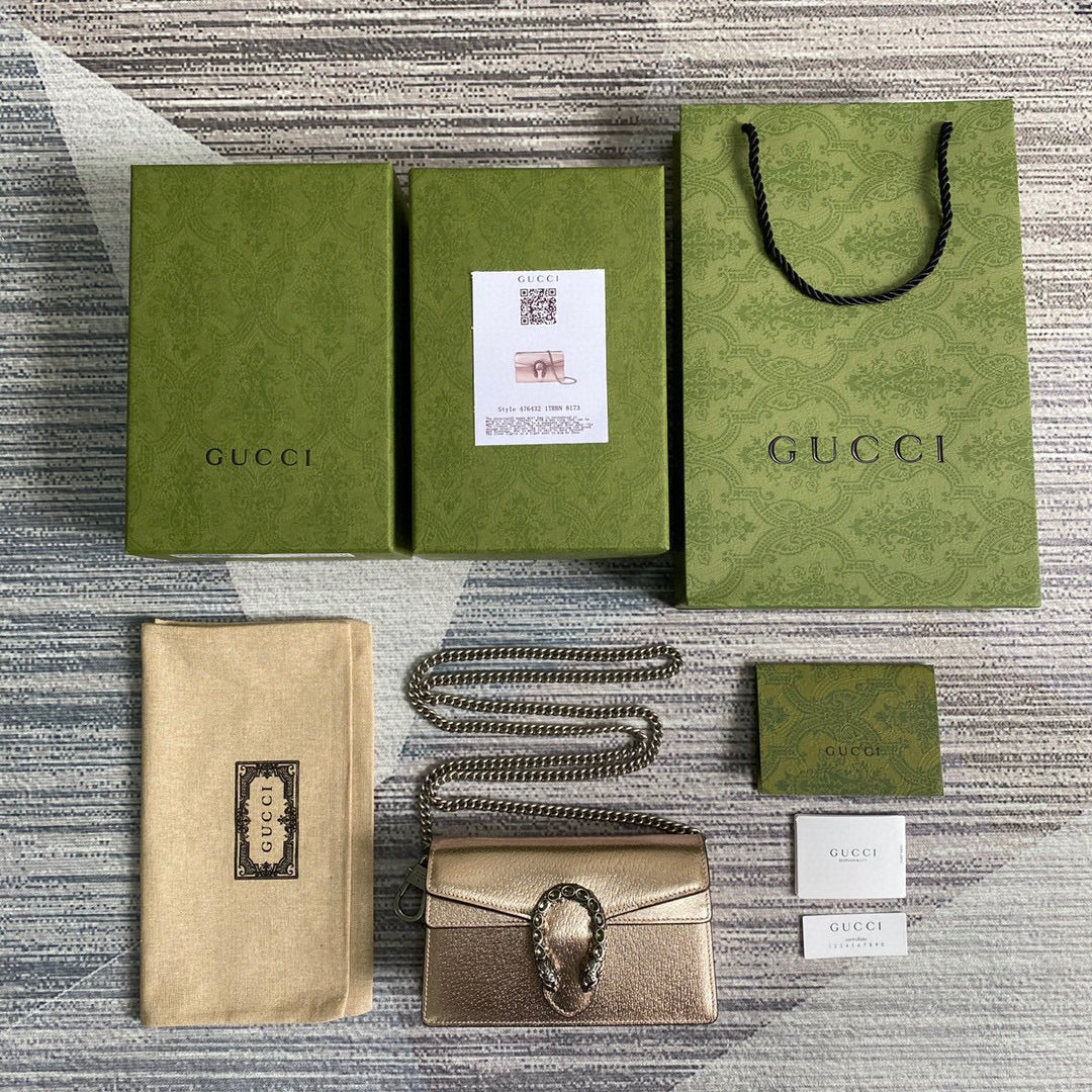 BOLSA GUCCI DIONYSUS SUPER MINI 16,5