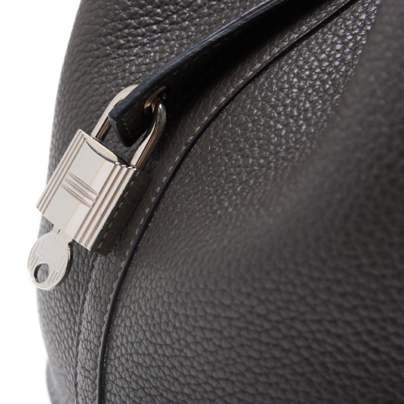 HERMES ERMES Picotin Lock GM Handbag Clemence Top Tope grey Handbag Handbag Lady Back Delivery Ashoka s Online