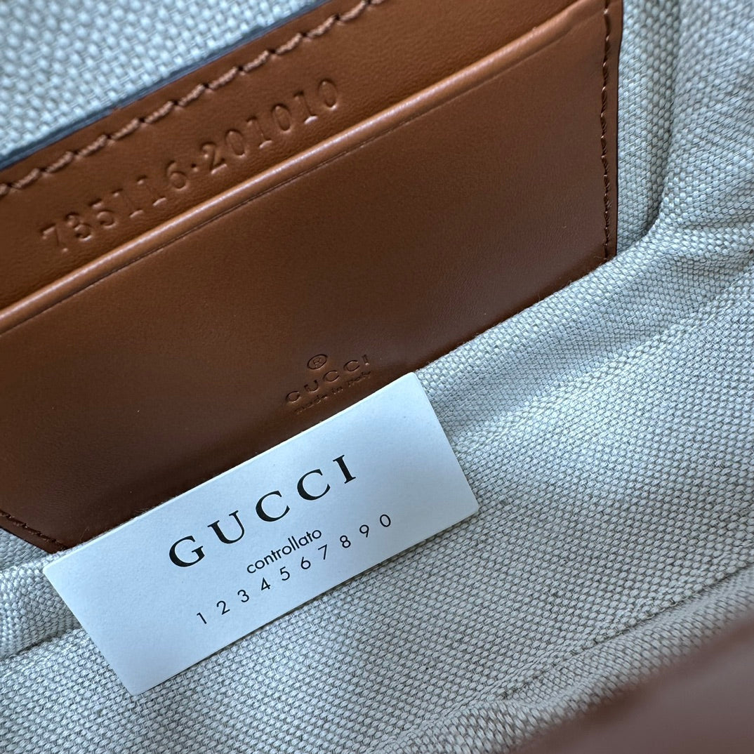 BOLSA GUCCI BAMBOO 1947 PEQUENA