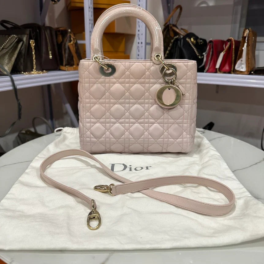 Lady Dior Pink in Leather B5-32