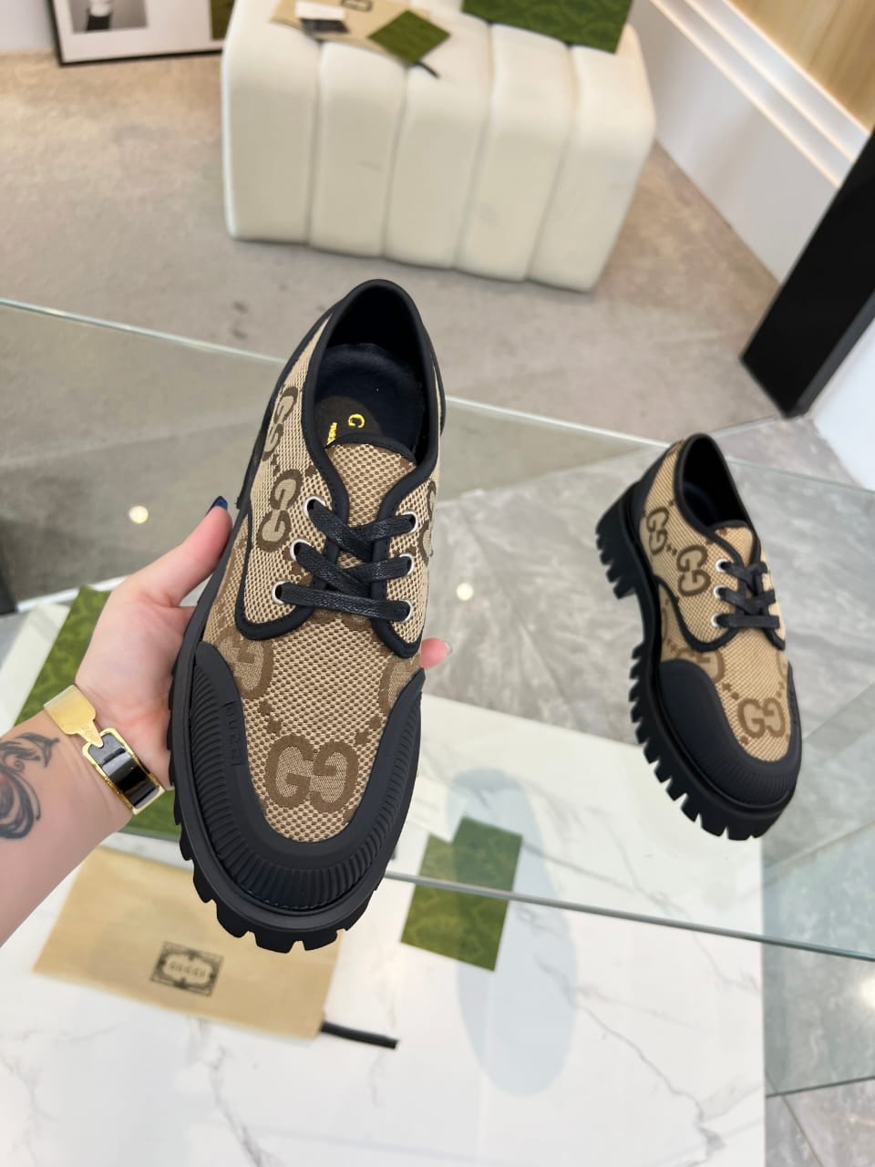 Gucci Men's loafers Shoes.