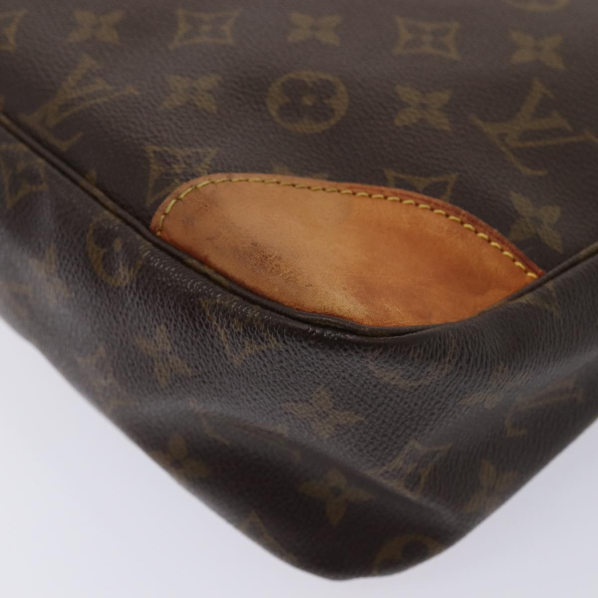 LOUIS VUITTON Monogram Boulogne 30 Shoulder Bag M51265 LV Auth bs16927