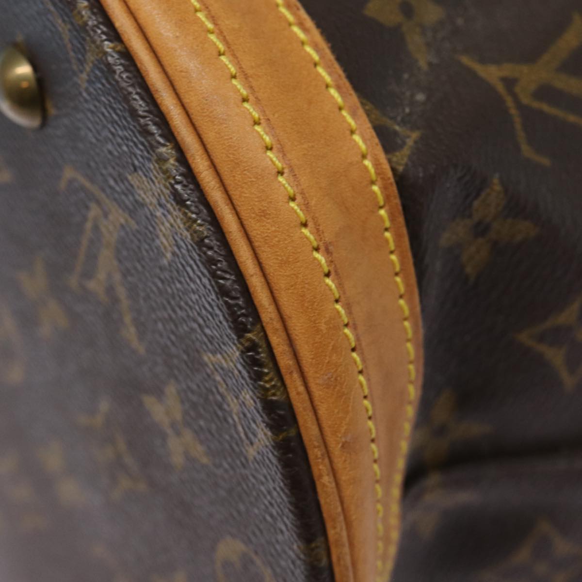 LOUIS VUITTON Monogram Bucket GM Shoulder Bag M42236 LV Auth bs16942