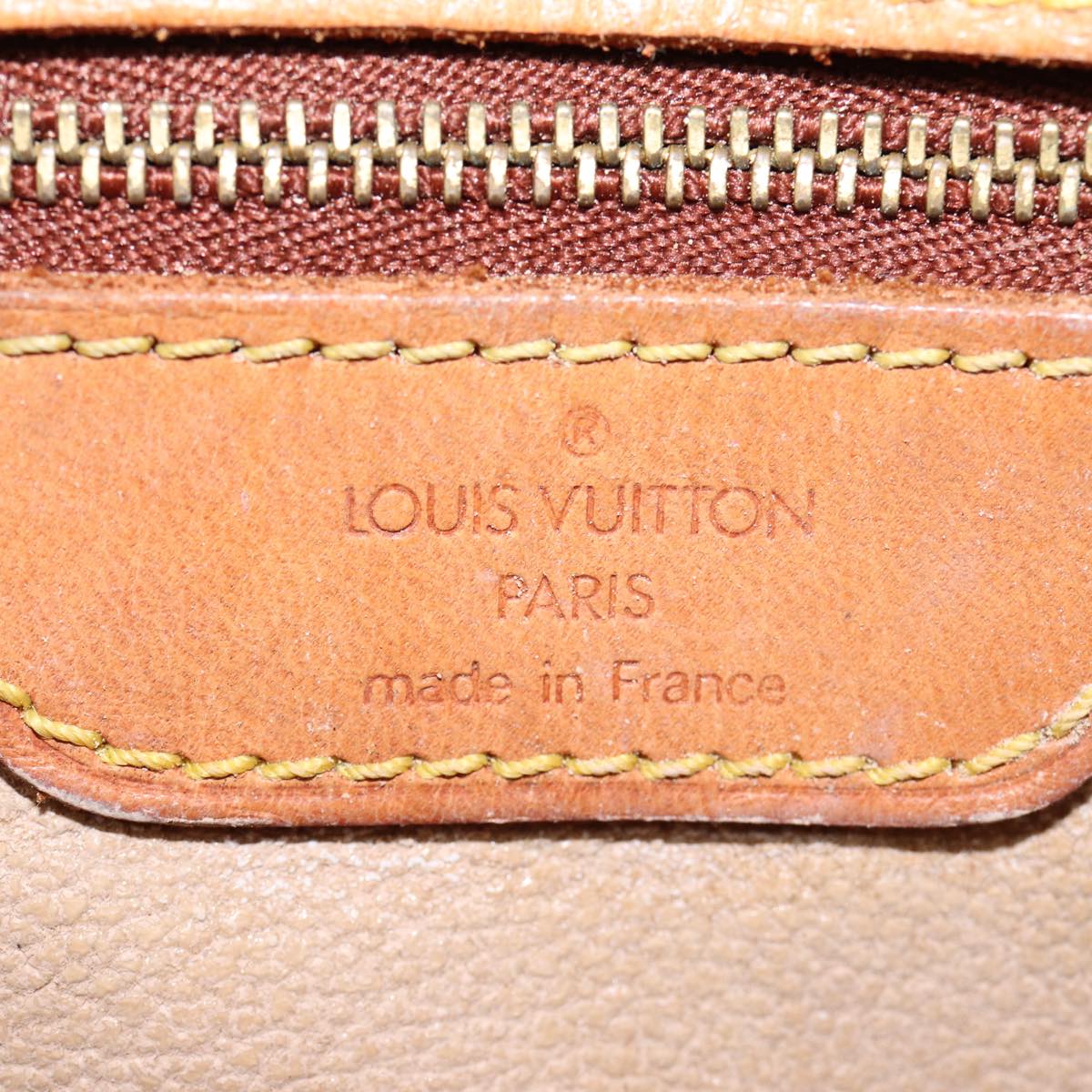 LOUIS VUITTON Monogram Bucket GM Shoulder Bag M42236 LV Auth bs16942
