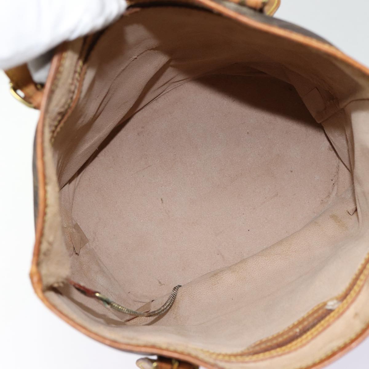 LOUIS VUITTON Monogram Bucket GM Shoulder Bag M42236 LV Auth bs16942