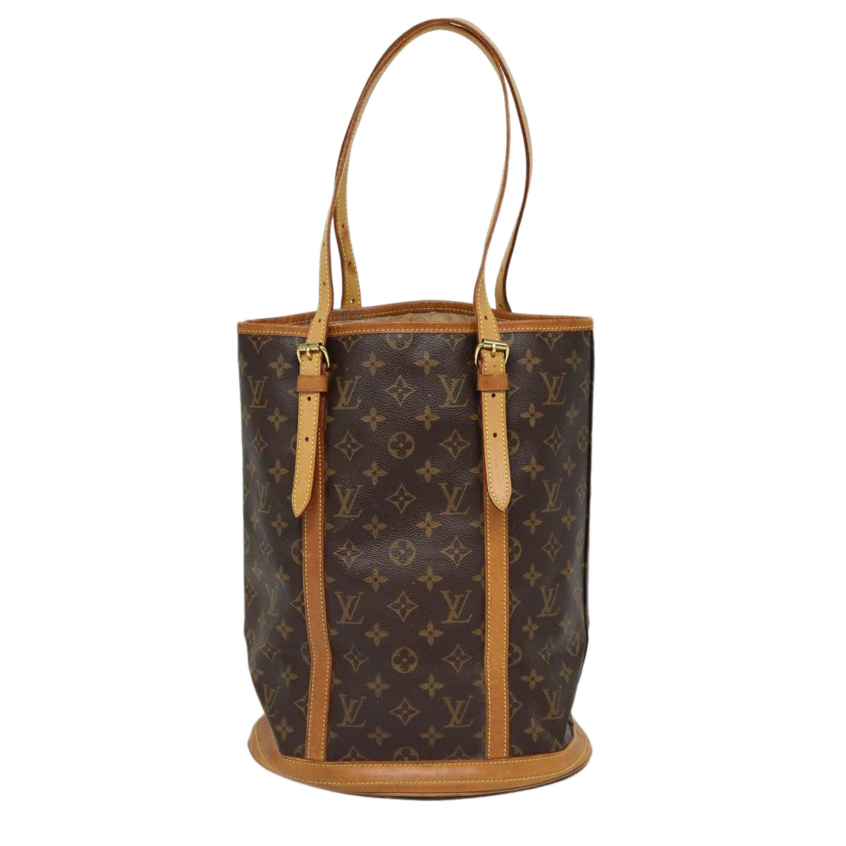 LOUIS VUITTON Monogram Bucket GM Shoulder Bag M42236 LV Auth bs16942