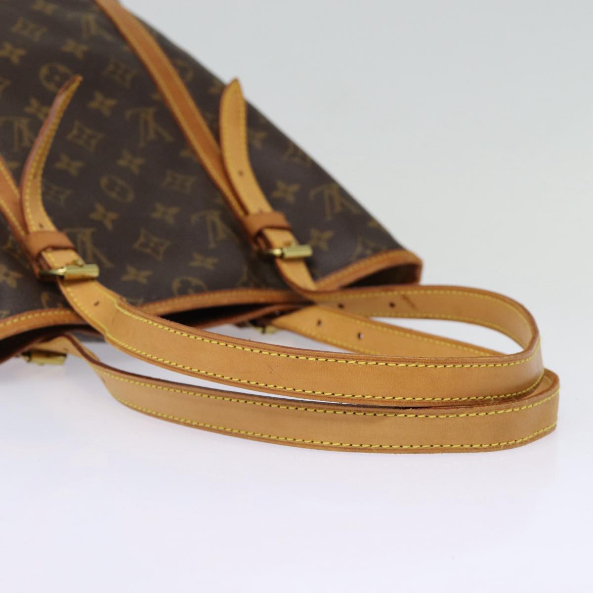 LOUIS VUITTON Monogram Bucket GM Shoulder Bag M42236 LV Auth bs16942