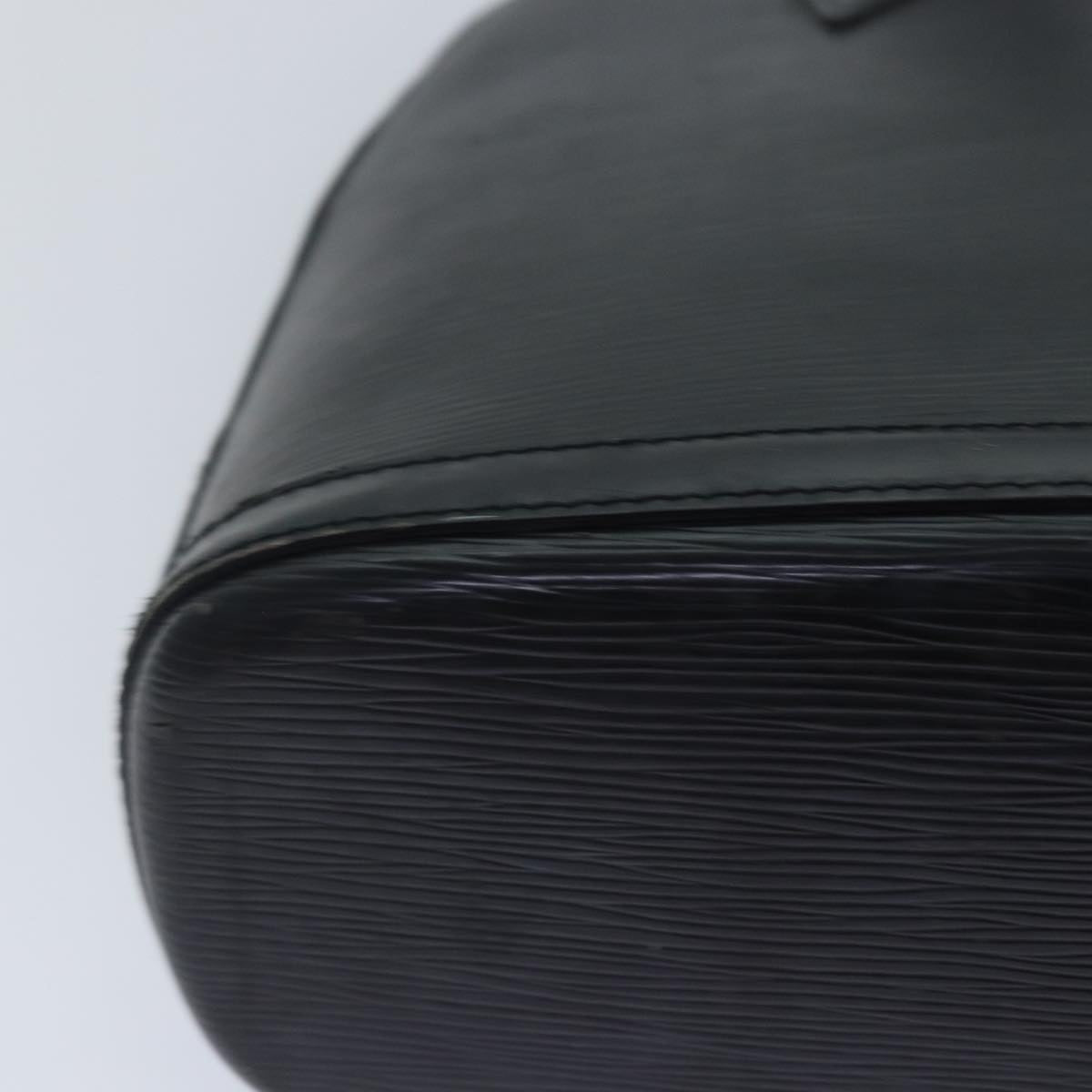 LOUIS VUITTON Epi Lussac Shoulder Bag Black M52282 LV Auth bs16943